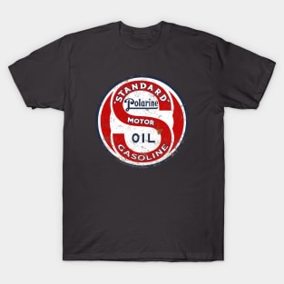 Standard Polarine Motor Oil vintage rusted sign T-Shirt